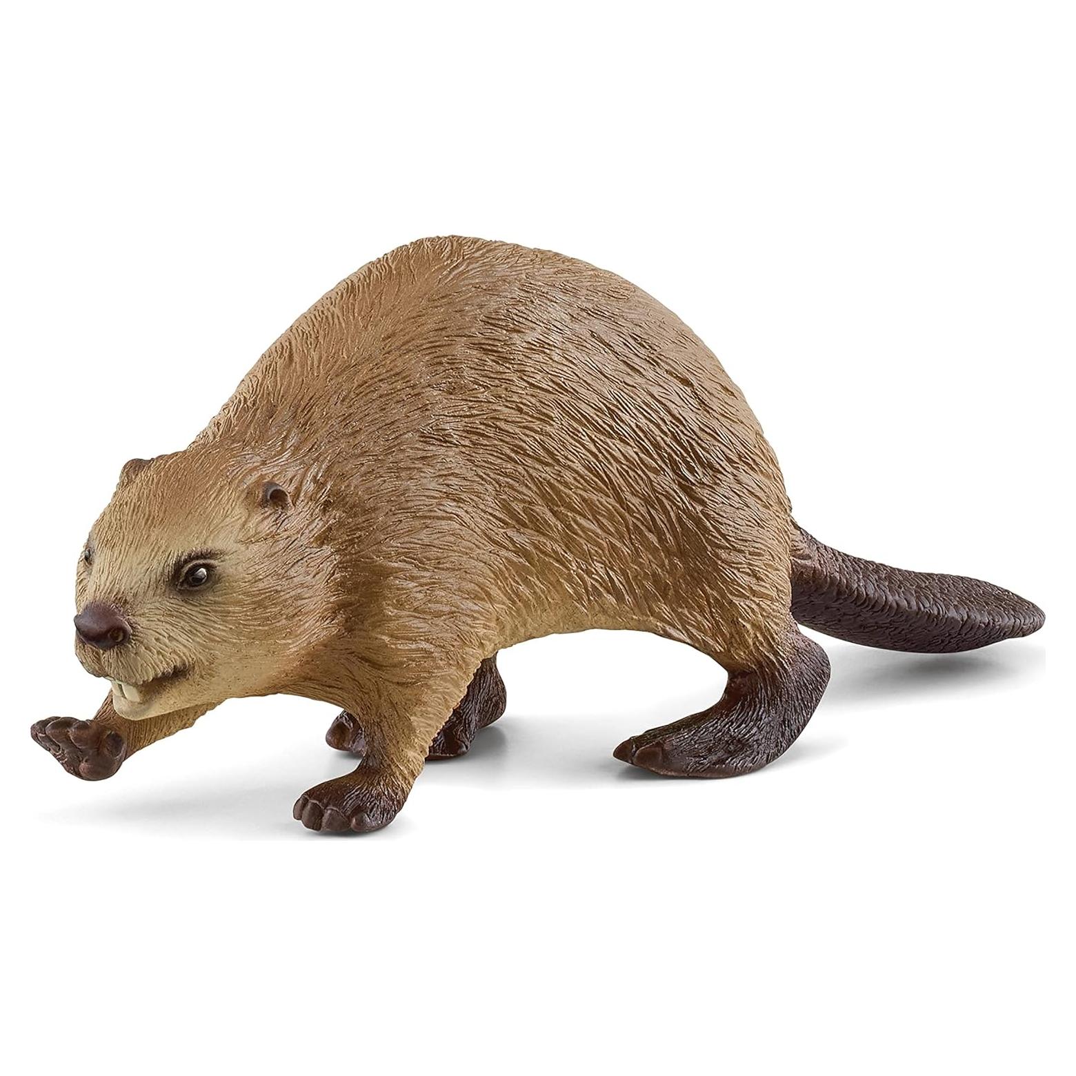 Juguete Castor Schleich Wild Life para Niños + 9.8 cm