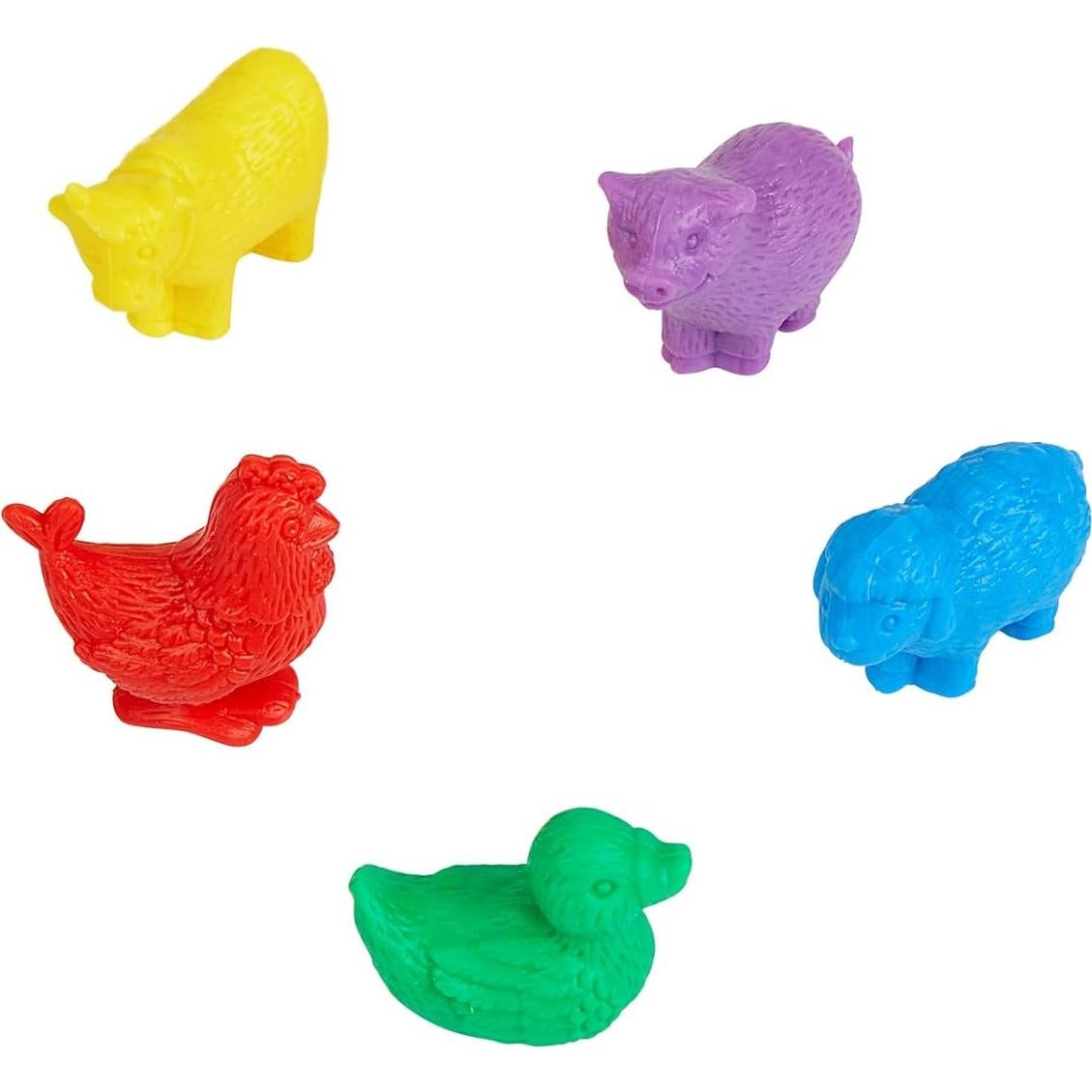 Juego de Manipulativos Matemáticos Excellerations 108 Animales