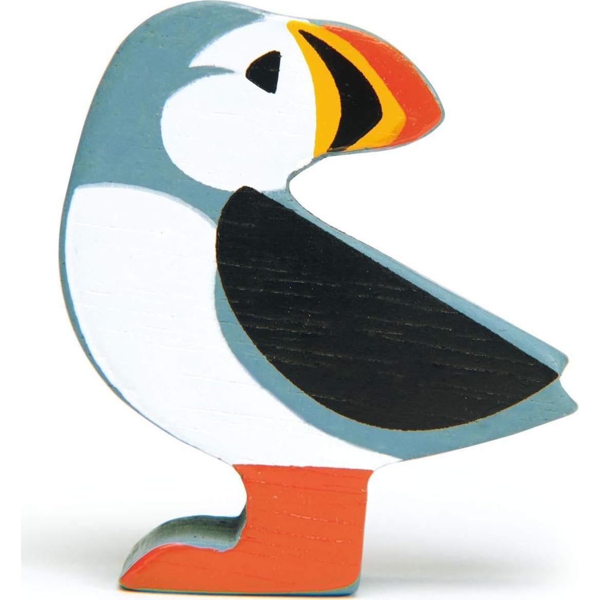 Tender Leaf Toys Coastal Creatures – 8 Wooden Ocean Animal Figurines with a Display Shelf - Classic Toy for Pretend Play – Develops Creative & Imaginative Skills – Learning Role Play – Ages 3+ Years