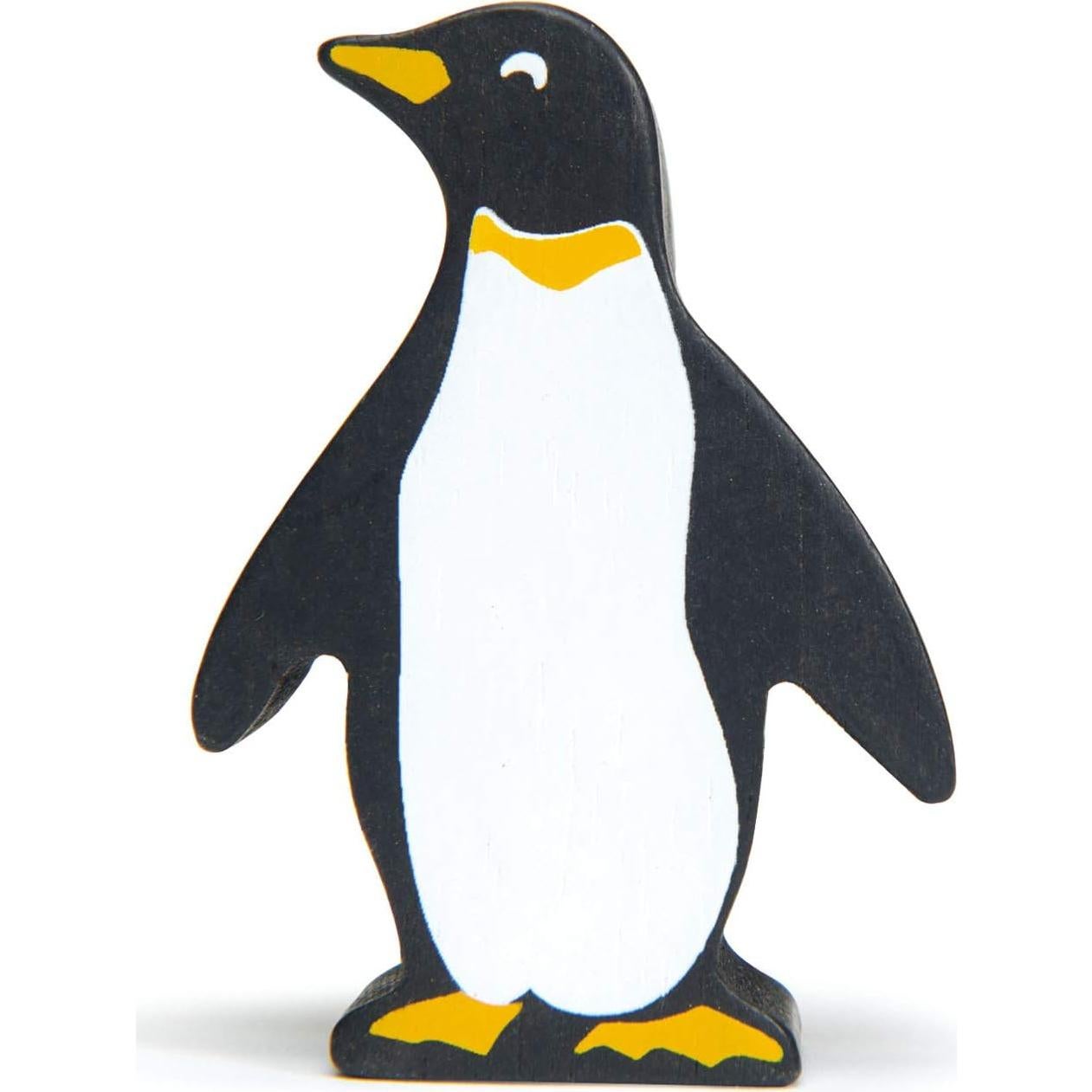 Tender Leaf Toys Coastal Creatures – 8 Wooden Ocean Animal Figurines with a Display Shelf - Classic Toy for Pretend Play – Develops Creative & Imaginative Skills – Learning Role Play – Ages 3+ Years