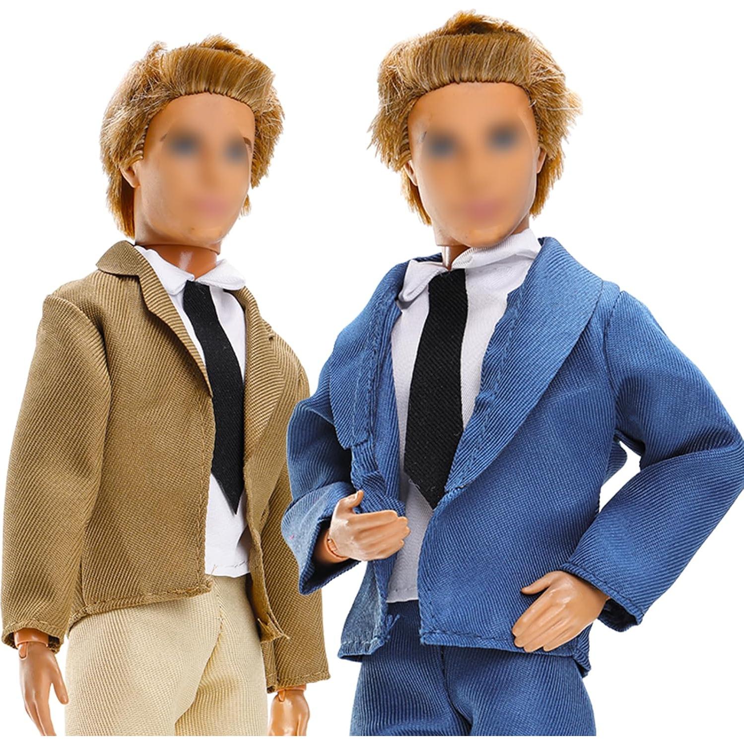 Miunana Muñeco Niño Traje Formal 3 Conjuntos 12 PCS