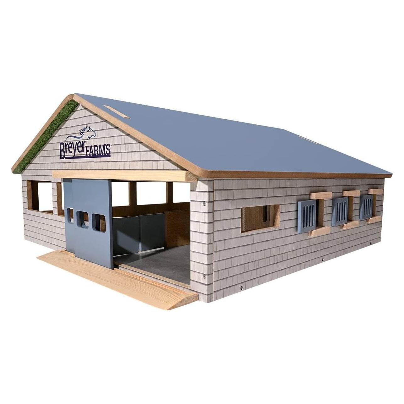 Establo Arena Deluxe Breyer Horses 24 Piezas 61.6x55.9 cm