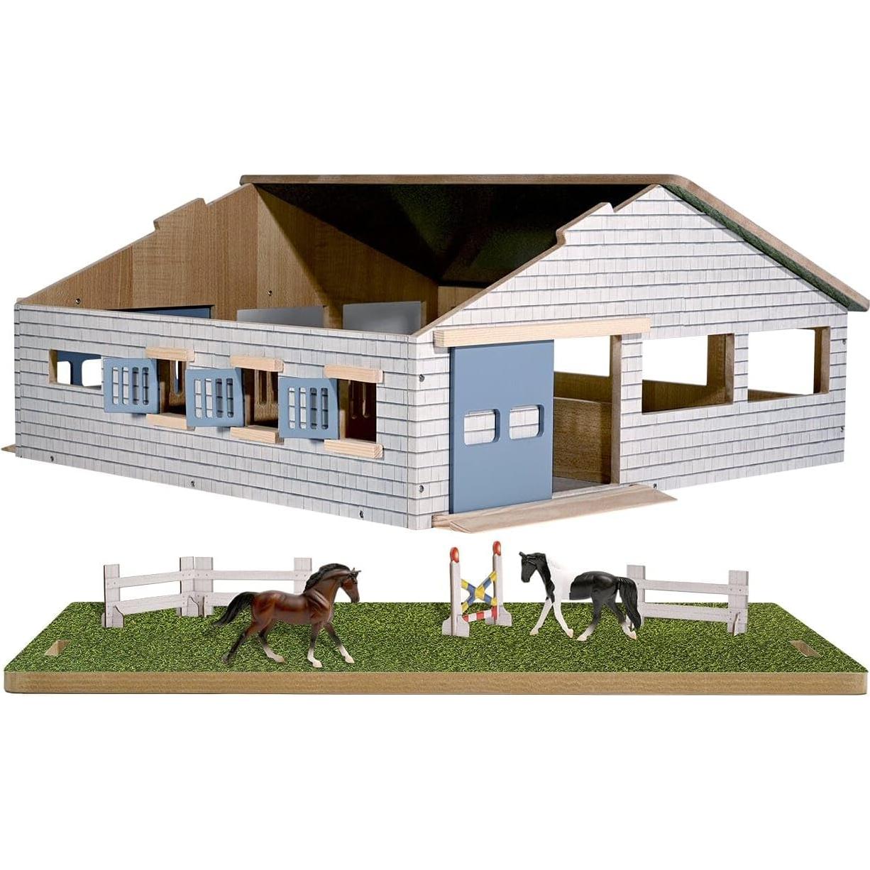 Establo Arena Deluxe Breyer Horses 24 Piezas 61.6x55.9 cm