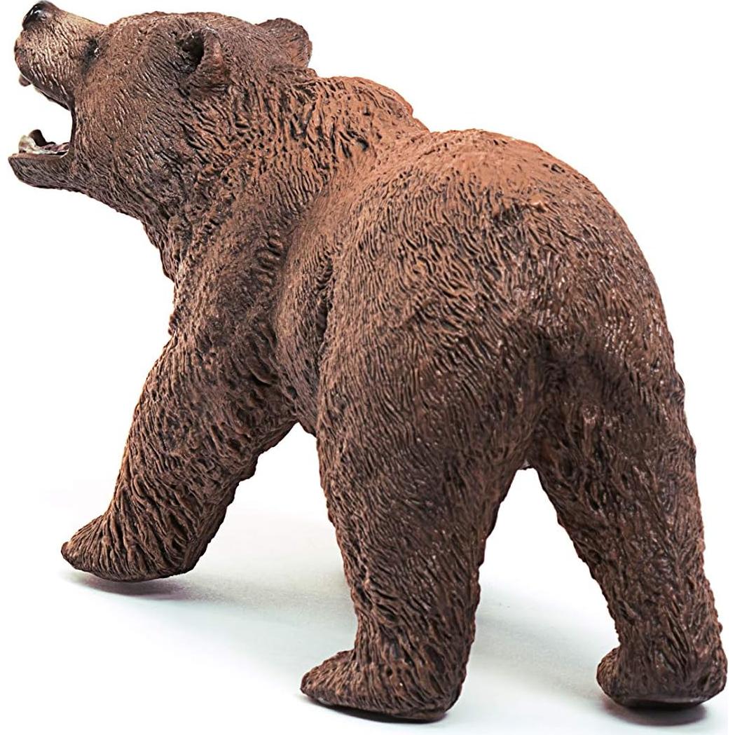Figura Oso Grizzly Schleich 6.6 cm Pintada a Mano