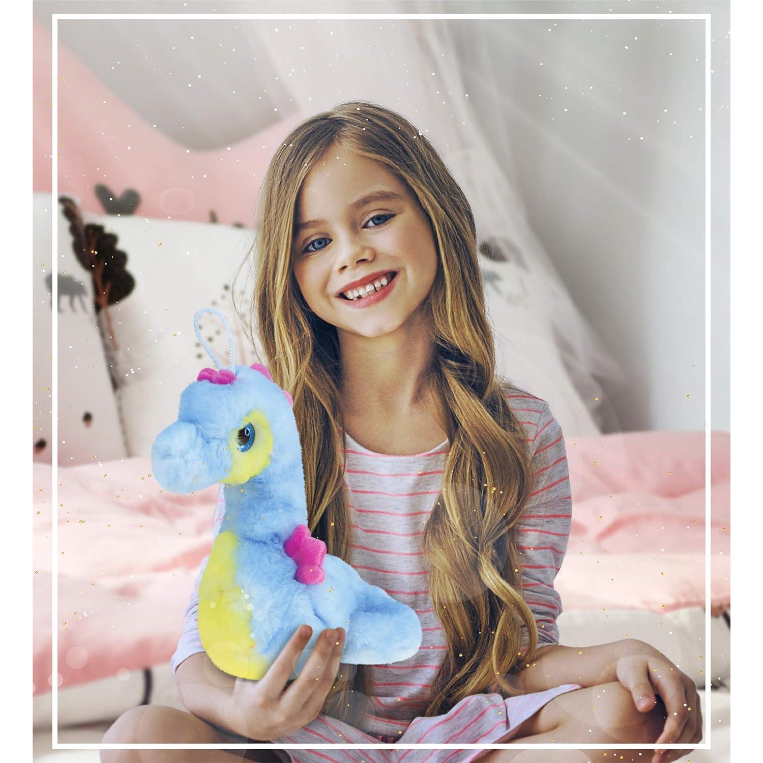 Peluche Caballito de Mar DolliBu Azul 21.59 cm Suave