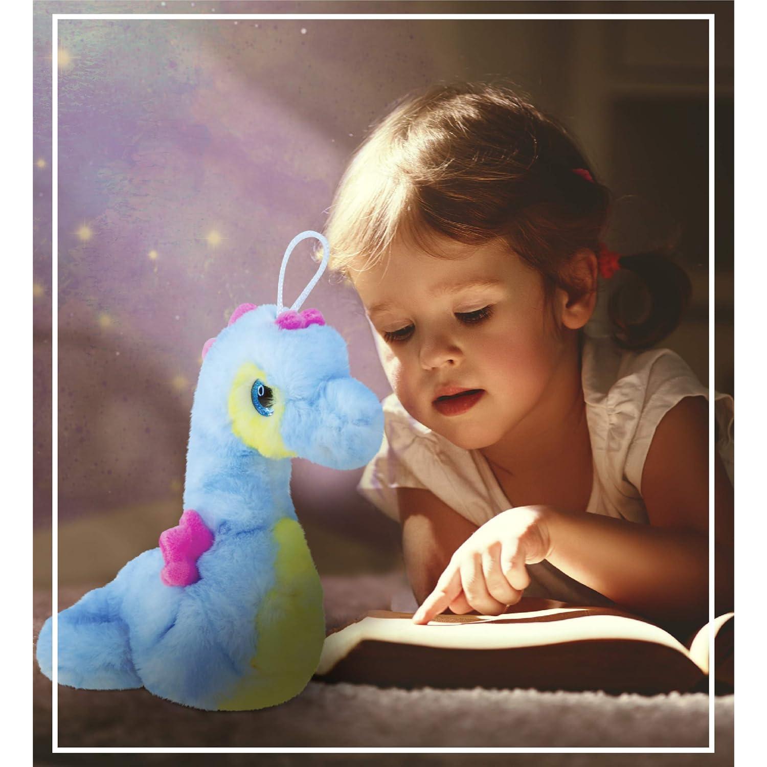 Peluche Caballito de Mar DolliBu Azul 21.59 cm Suave