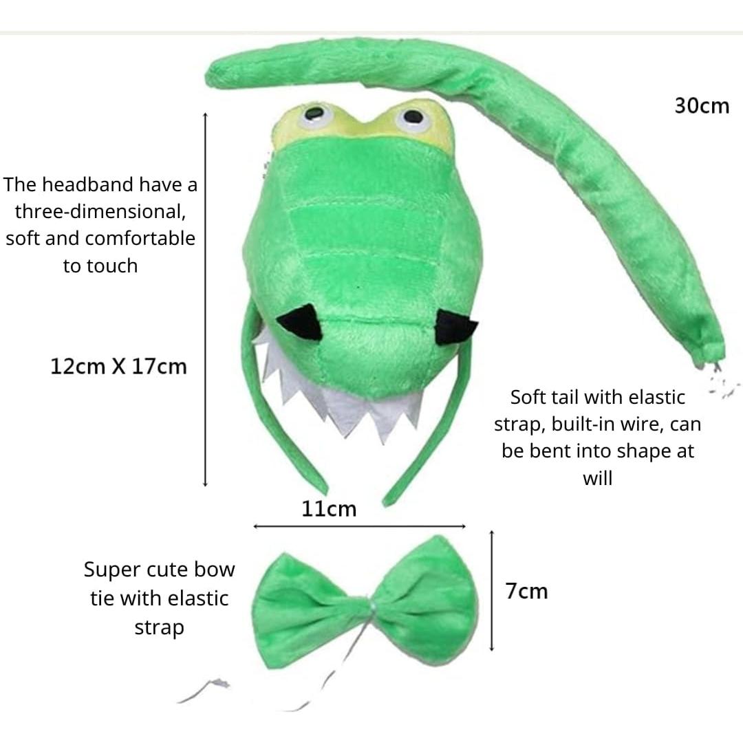 Disfraz de Dinosaurio Kirei Sui para Niños Verde Tutu 4 Piezas