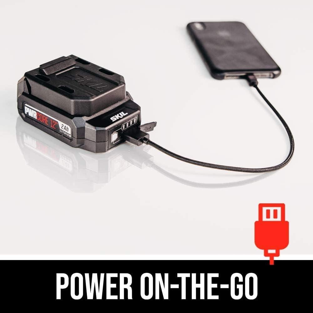 Herramienta Oscilante SKIL PWRCore 12V con 40 Accesorios