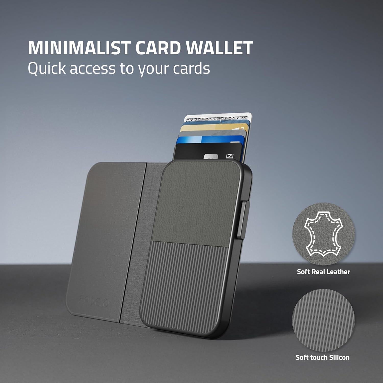 Billetera Slim Fidelo para Hombres - Holder de Tarjetas RFID