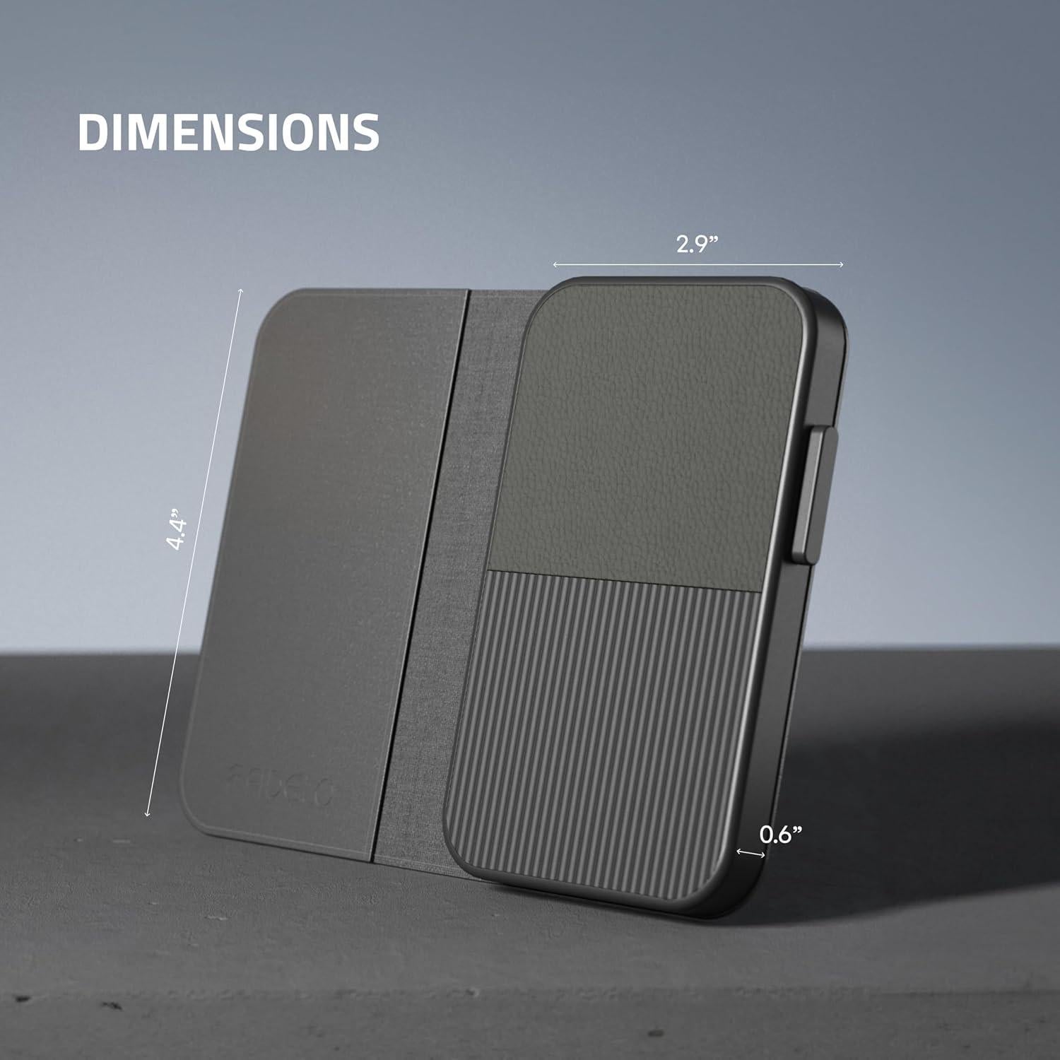 Billetera Slim Fidelo para Hombres - Holder de Tarjetas RFID