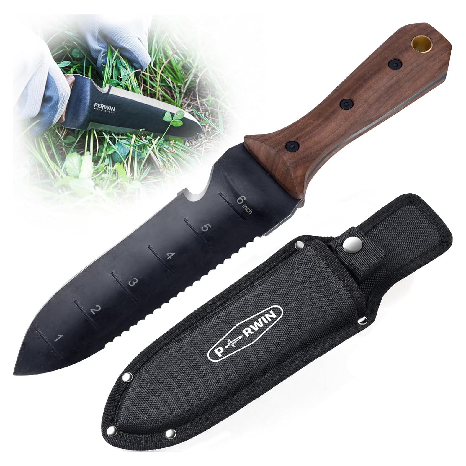 Cuchillo de Jardín Hori Hori PERWIN 30.73 cm Acero Inoxidable