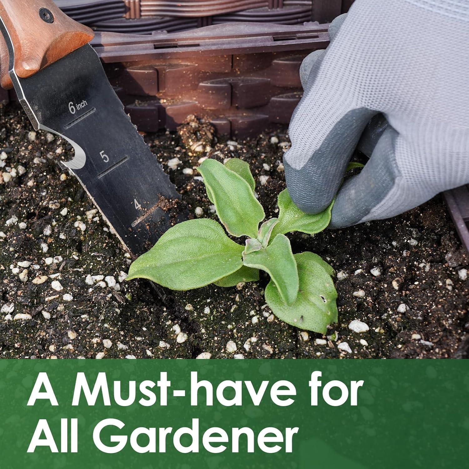 Cuchillo de Jardín Hori Hori PERWIN 30.73 cm Acero Inoxidable