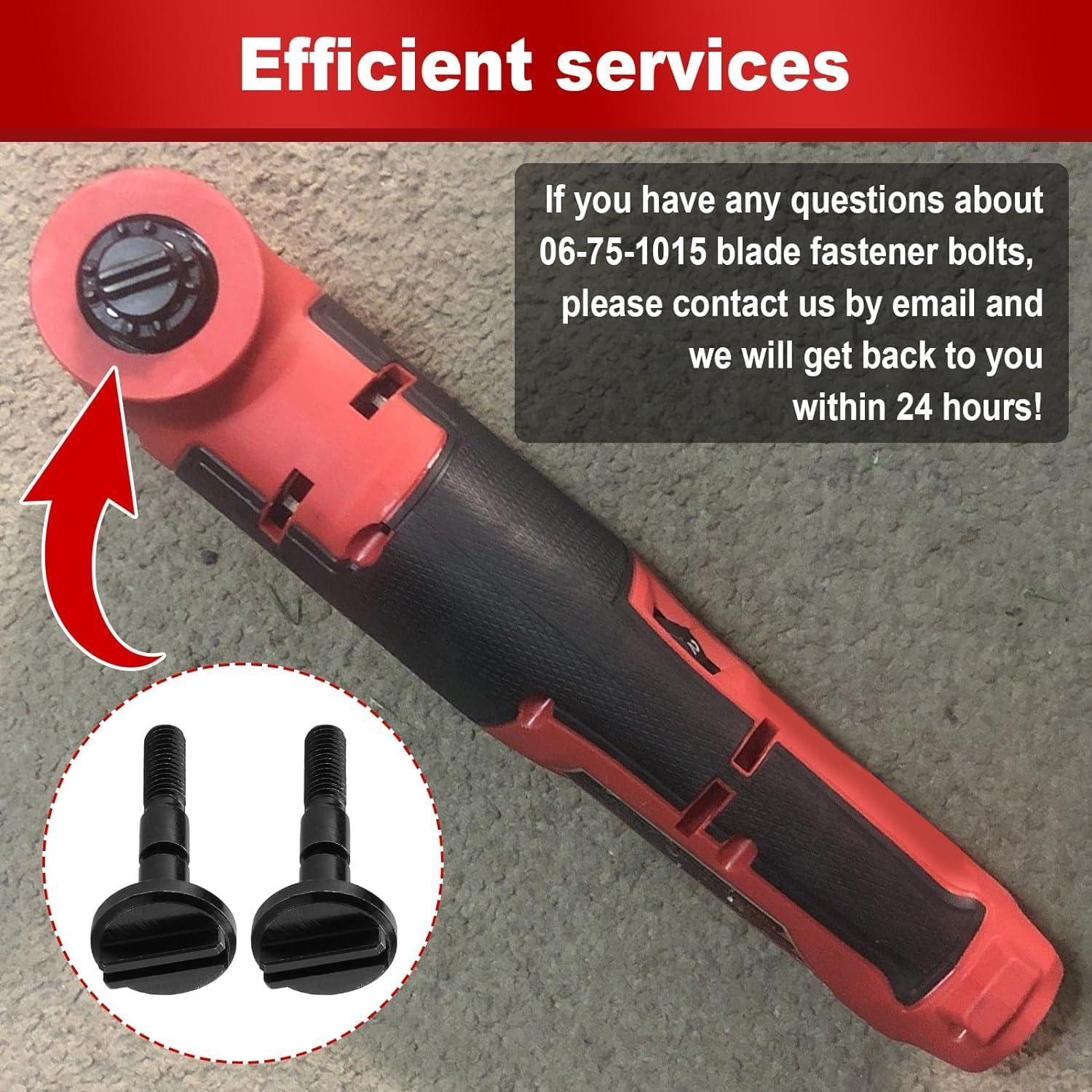 Tornillos de Sujeción de Cuchilla Milwaukee 06-75-1015 (2 Pcs)