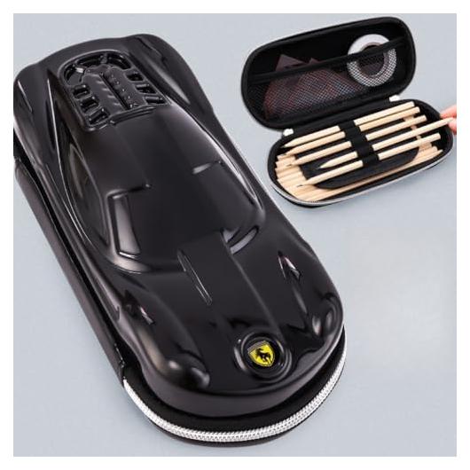 Caja de lápices Supercar XZR - Bolsa organizadora negra