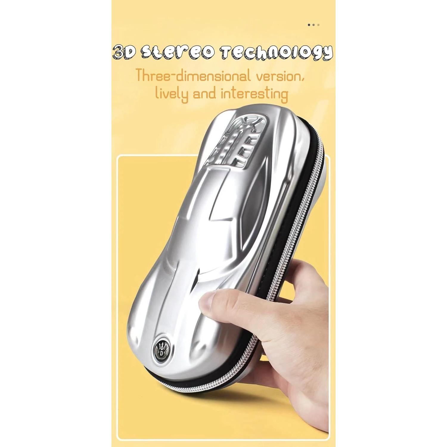 Caja de lápices Supercar XZR - Bolsa organizadora negra