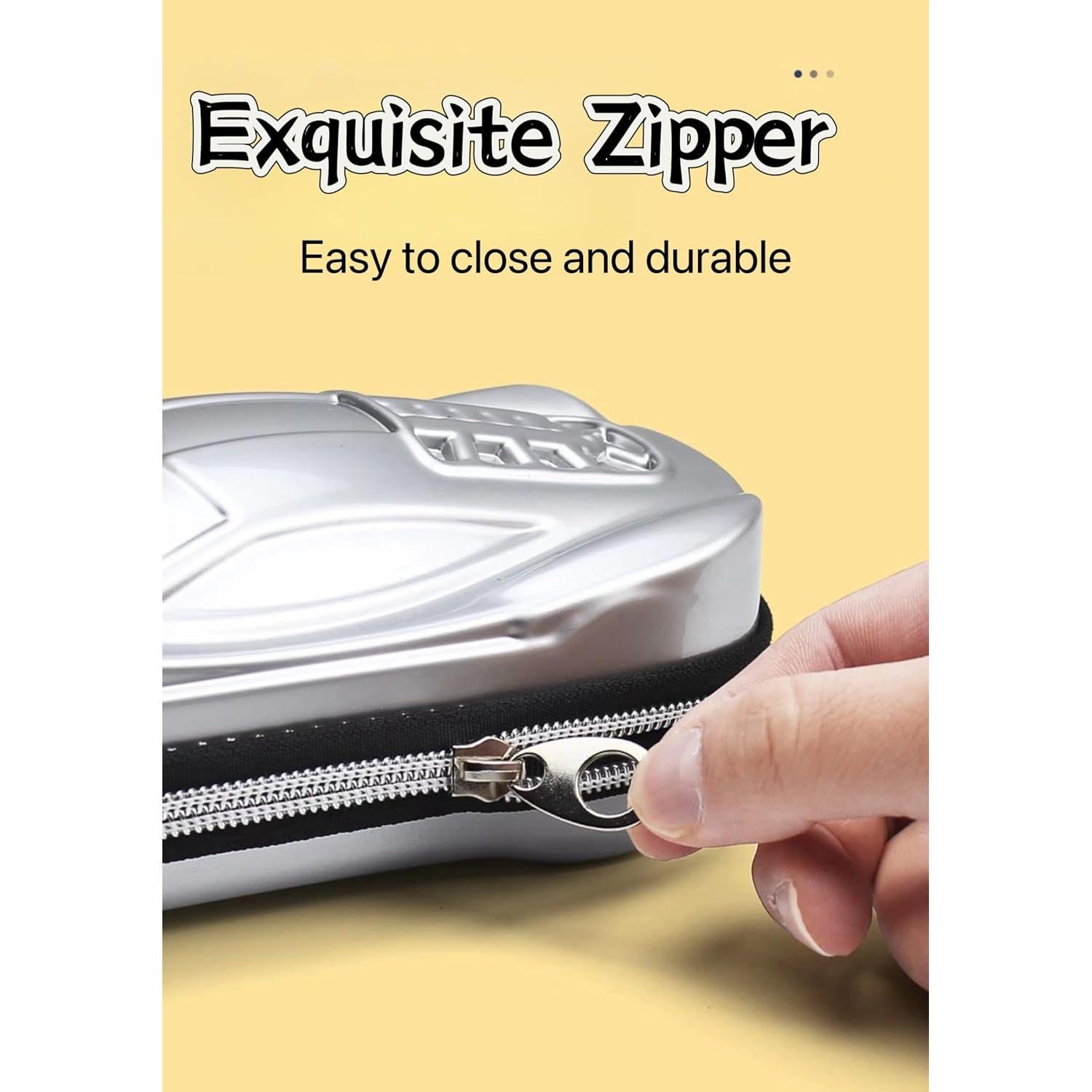 Caja de lápices Supercar XZR - Bolsa organizadora negra