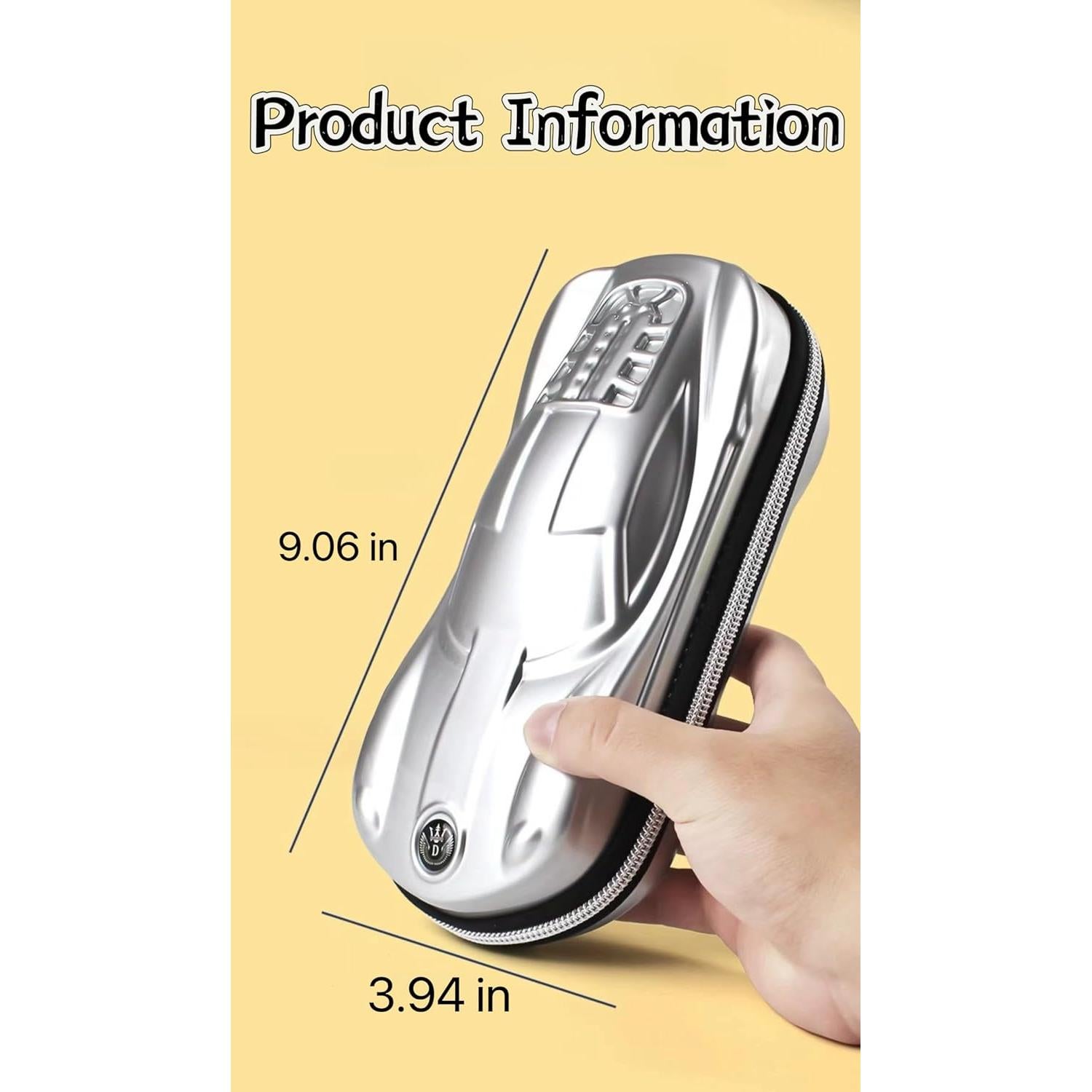 Caja de lápices Supercar XZR - Bolsa organizadora negra