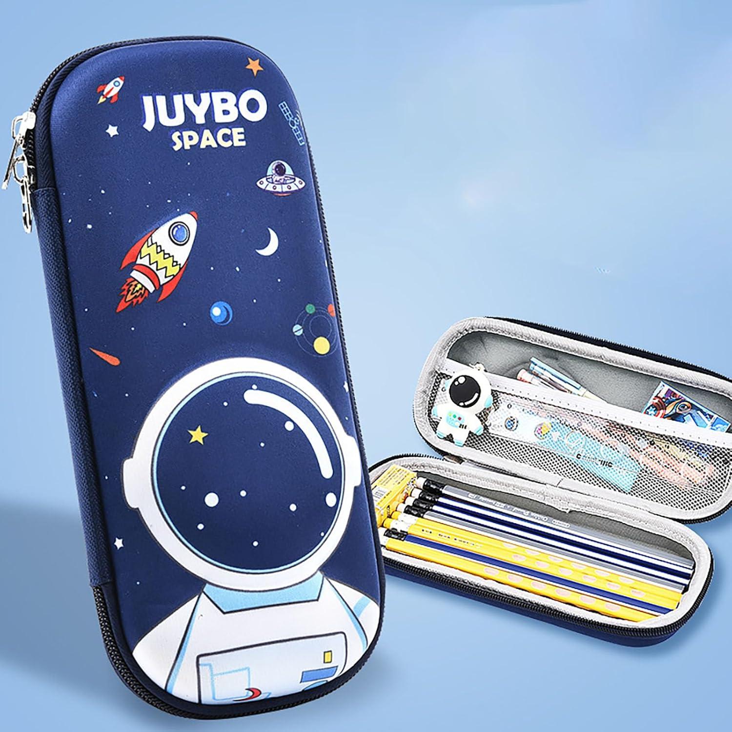 Caja Dura para Lápices 3D YIKANGHENG Astronauta 22.86x10.16x5.08 cm