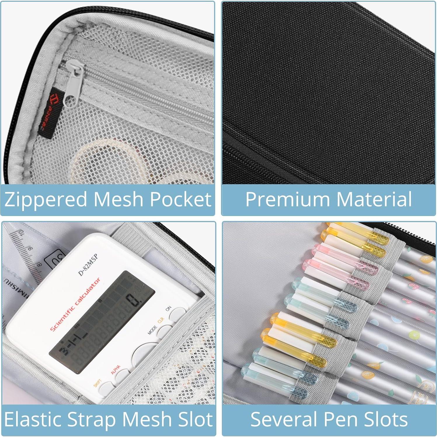 Estuche de Lápices FINPAC ASAKUS Gran Capacidad 22.4cm