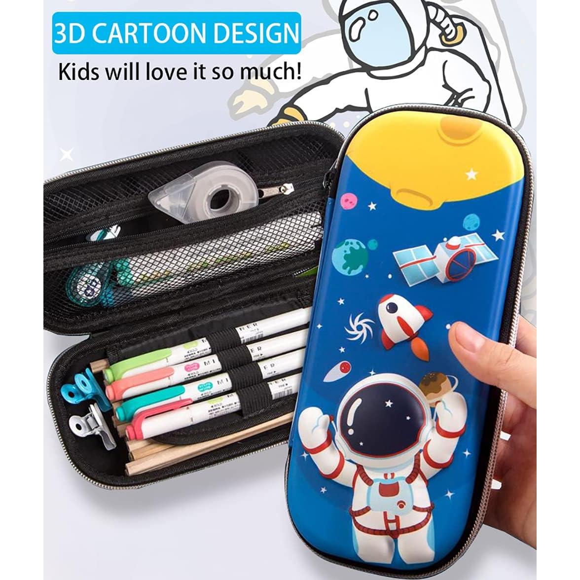 Estuche de lápices 3D EVA Cartoon BAUBLE CROWN Astronauta