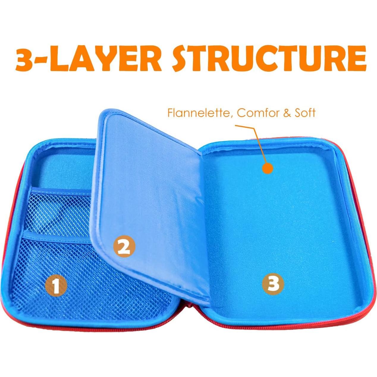 Estuche de Lápices Wepop T-rex 3D Verde Gran Capacidad