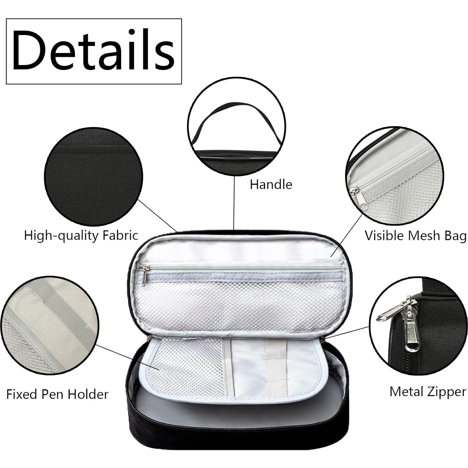 Estuche de bolígrafos Rovozar diseño béisbol 24.4x11.7cm