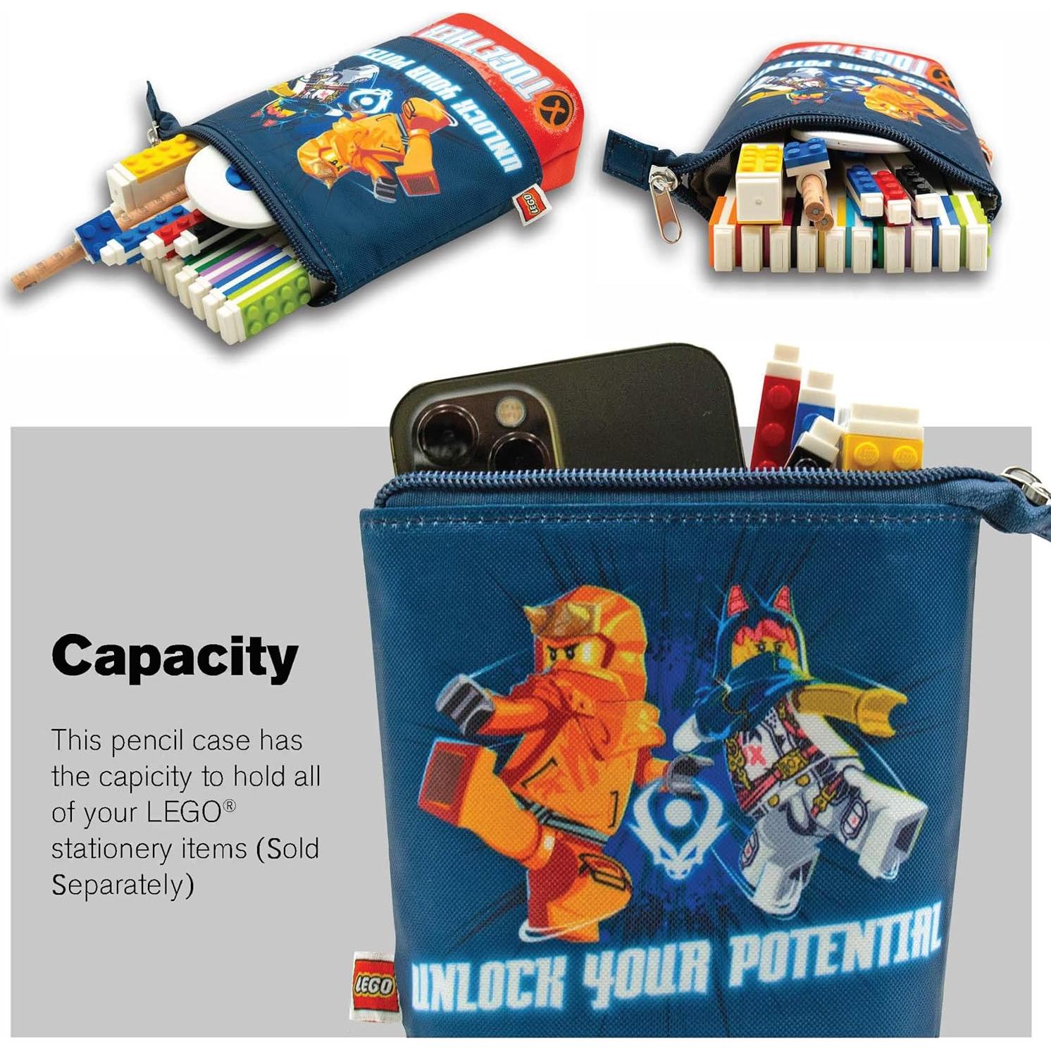 Estuche de Lápices Pop Up LEGO Ninjago Kai 14x20 cm