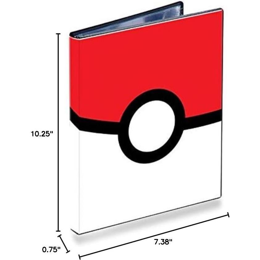 Portafolio Ultra Pro Pokemon Poke Ball 10 Páginas Multicolor