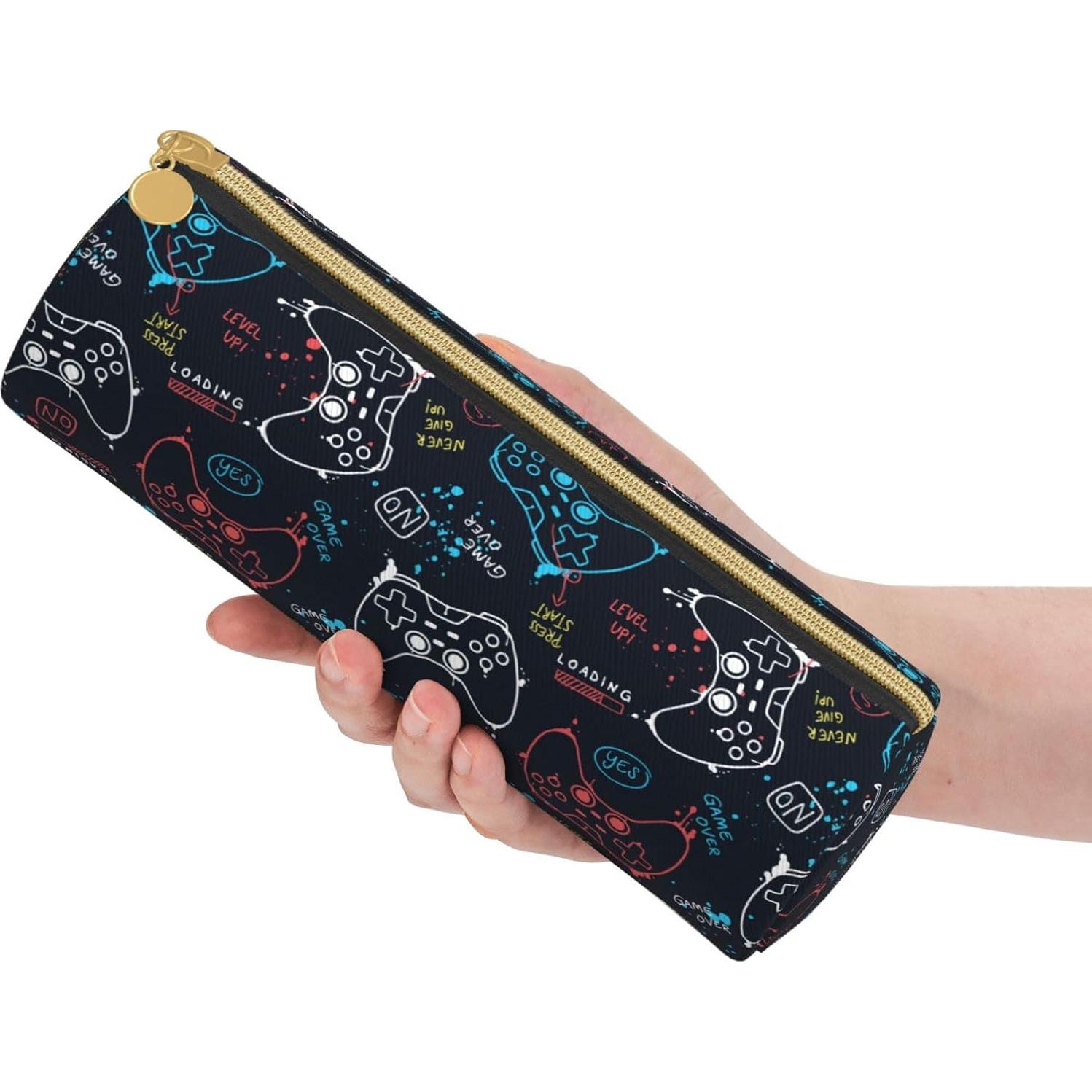 Estuche de Lápiz de Cuero Aoojanu Cilíndrico 20.32x7.62cm