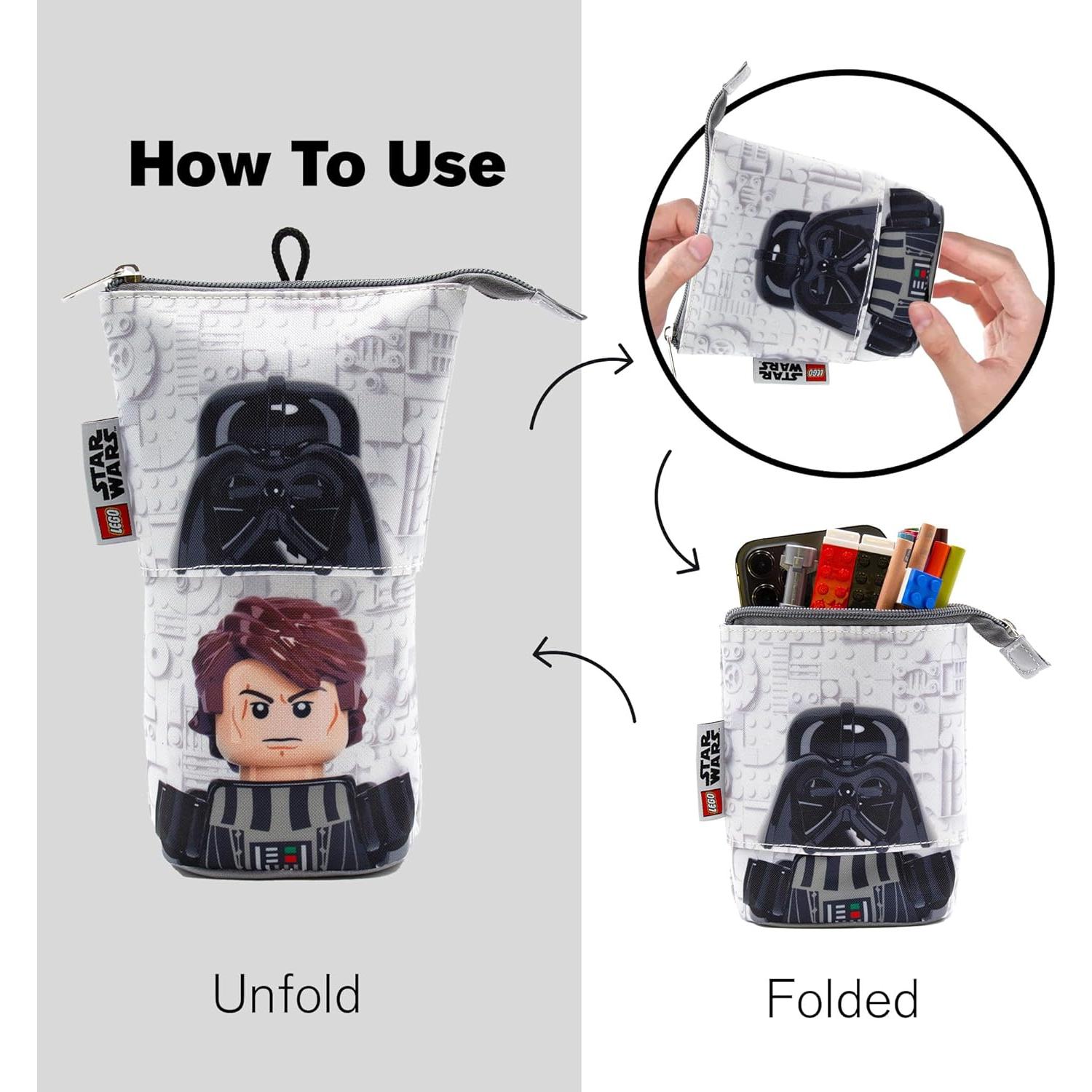 Estuche de Lápices Pop Up LEGO Star Wars Darth Vader 53458