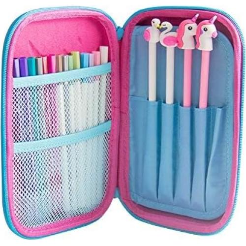 Estuche de Lápices Unicornio 3D iDelta - Gran Capacidad