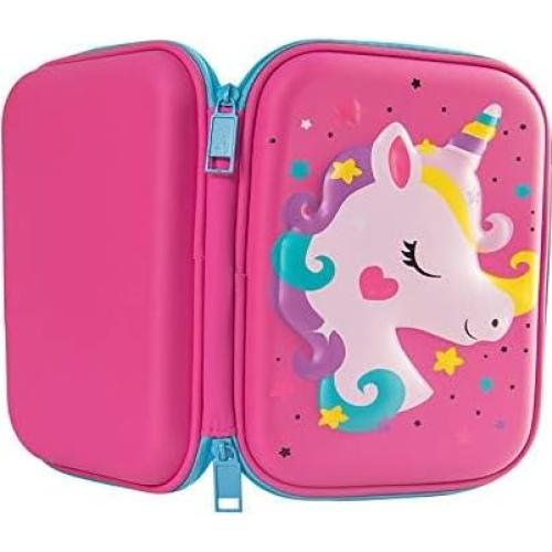 Estuche de Lápices Unicornio 3D iDelta - Gran Capacidad