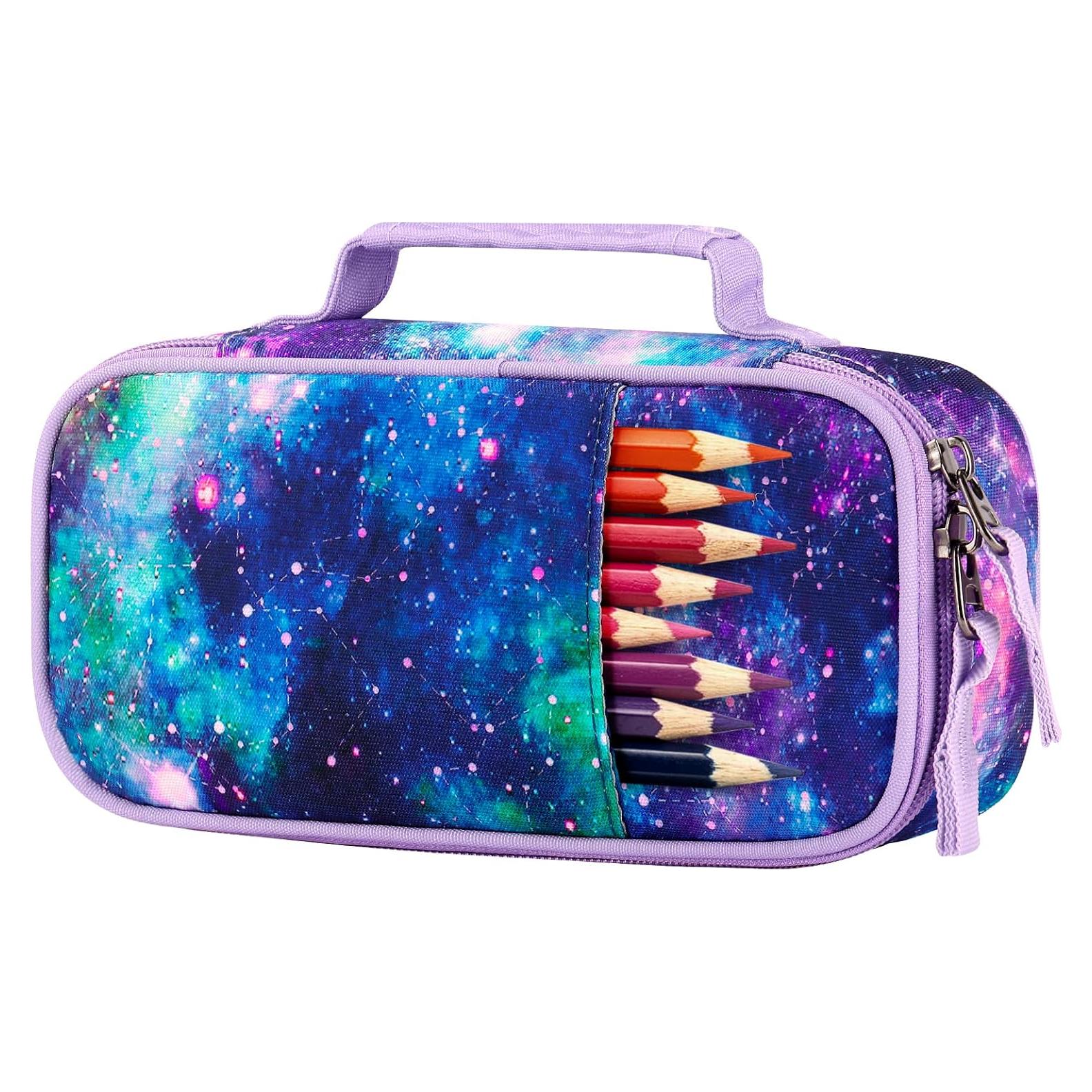 Estuche de Lápices Choco Mocha Galaxia 22.9x5.1x11.4cm