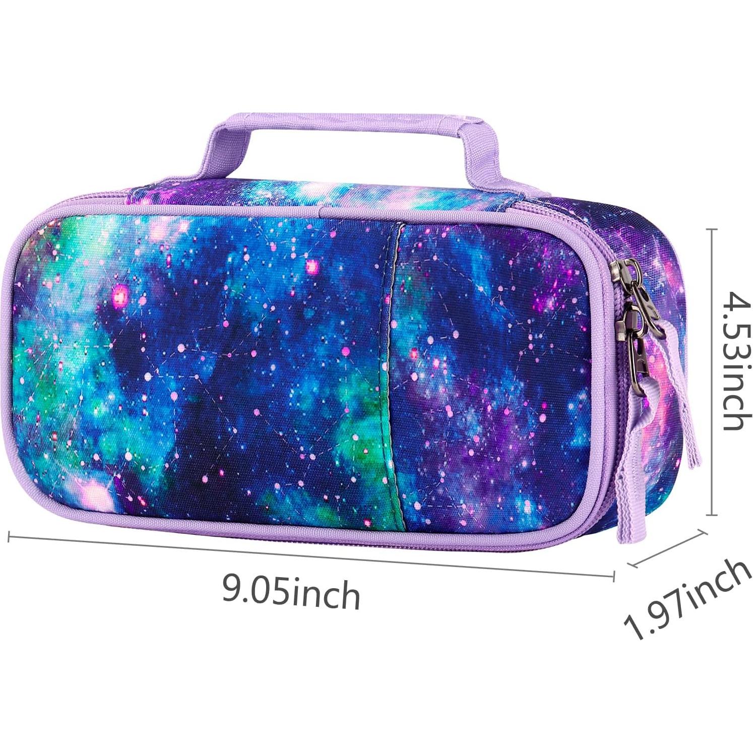 Estuche de Lápices Choco Mocha Galaxia 22.9x5.1x11.4cm