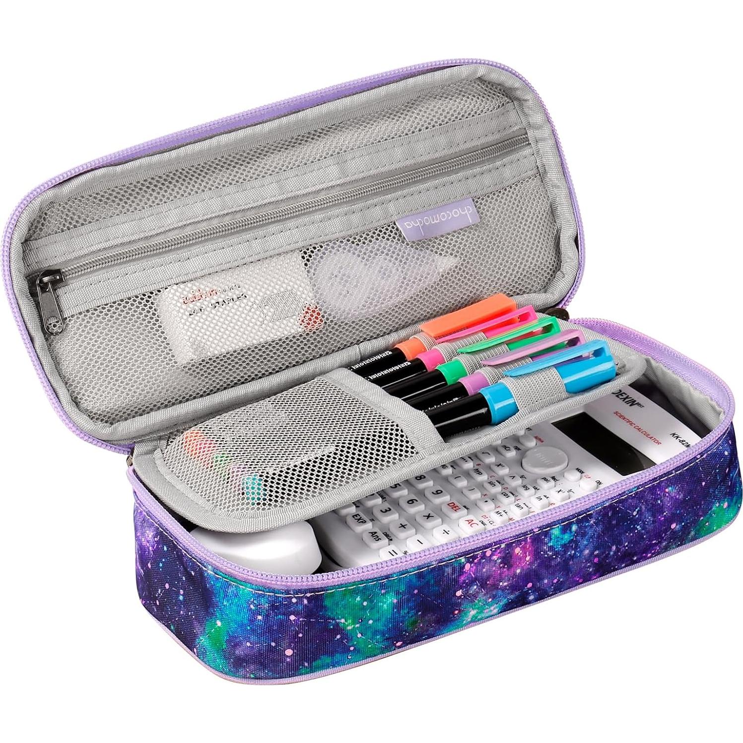 Estuche de Lápices Choco Mocha Galaxia 22.9x5.1x11.4cm