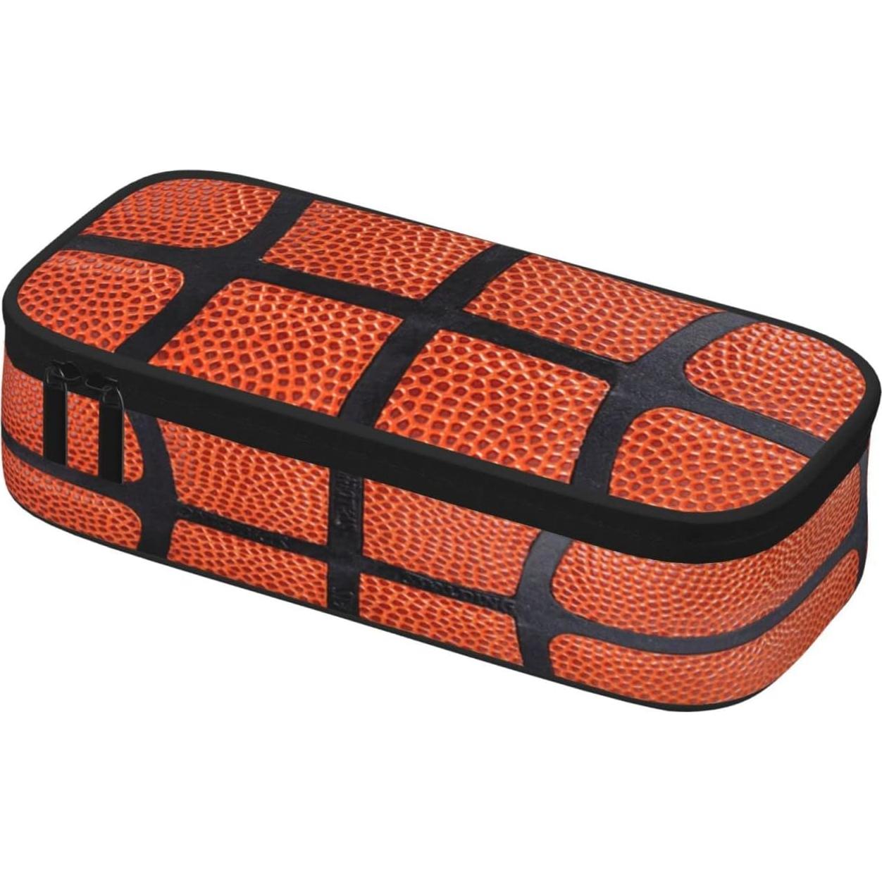 Estuche de Lápices Baloncesto PAUSEBOLL 21.1x9.9cm Doble Cierre