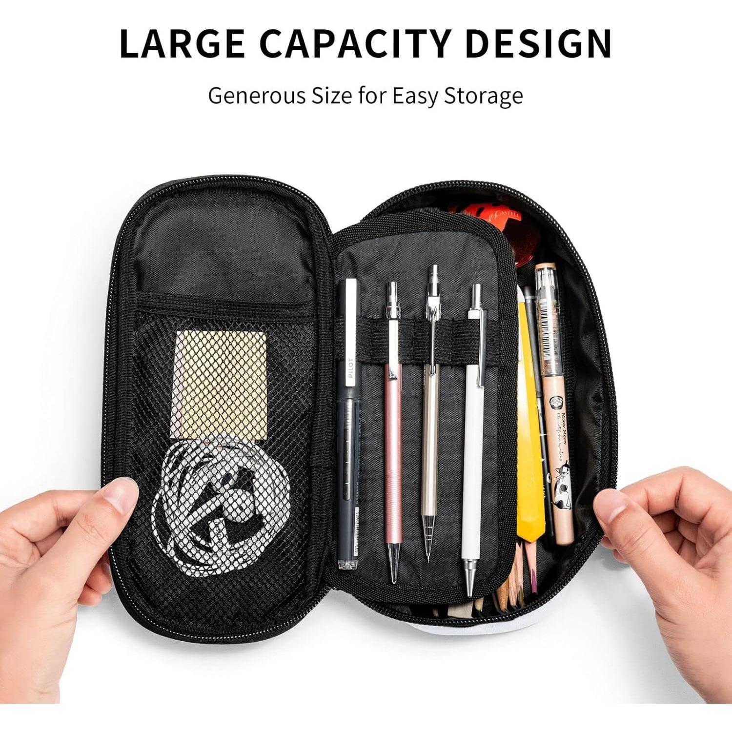 Estuche de Lápices Baloncesto PAUSEBOLL 21.1x9.9cm Doble Cierre