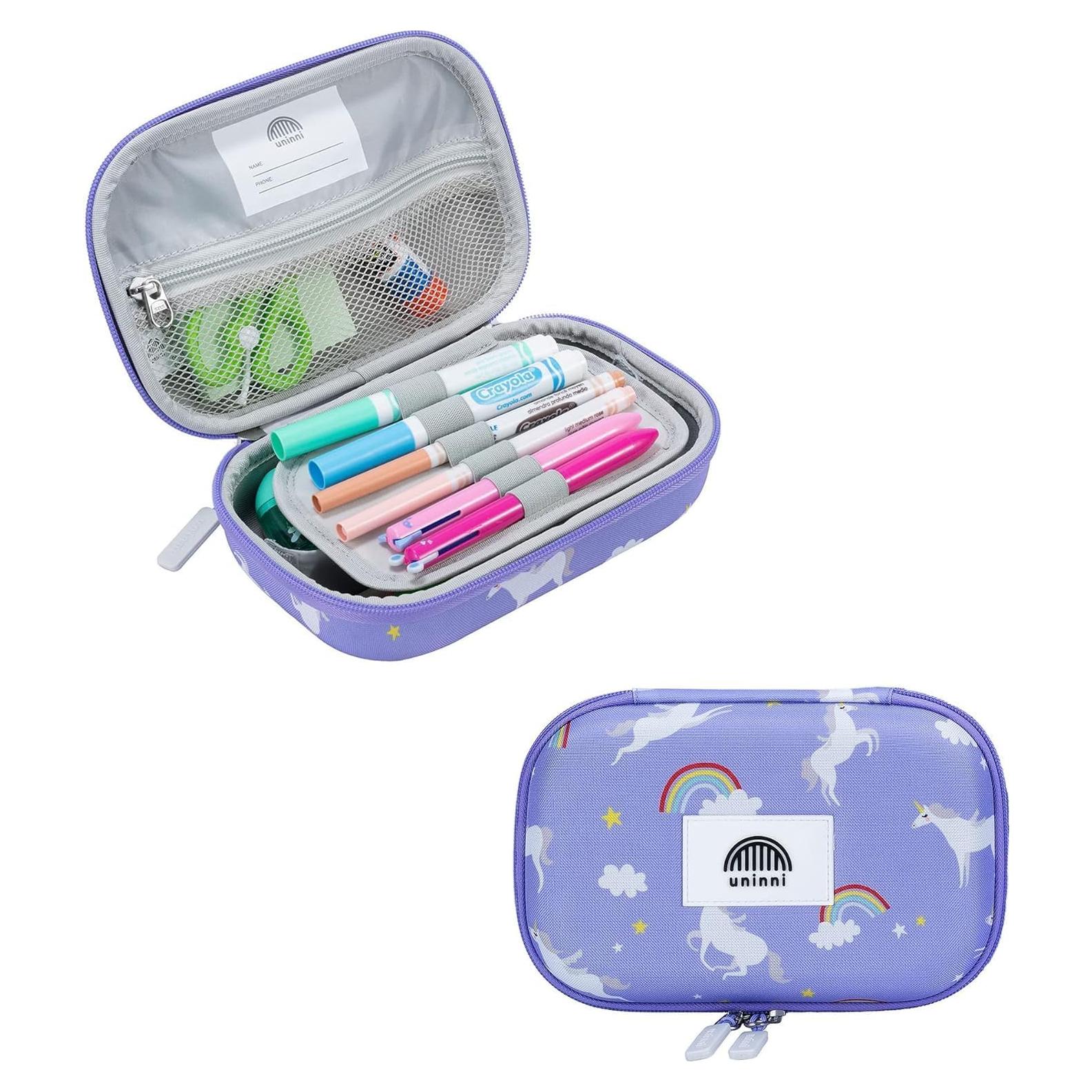 Estuche de Lápices Unicornio Uninni 22x14x7.3 cm con Divisores