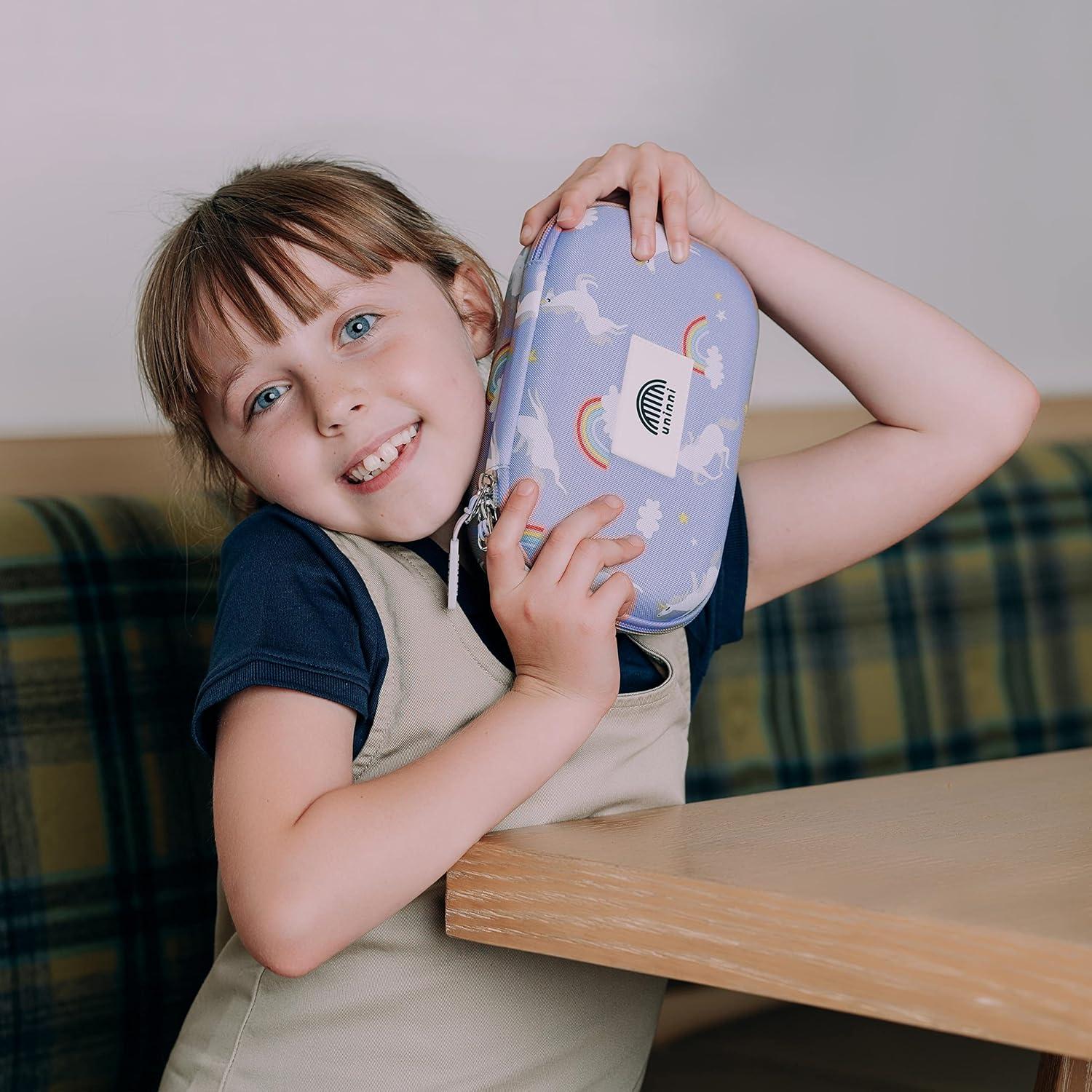 Estuche de Lápices Unicornio Uninni 22x14x7.3 cm con Divisores