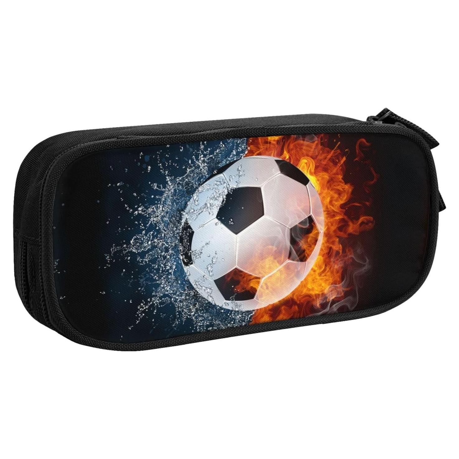 Estuche de Lápices Deportivo YIJIUWKIS Fútbol 21x10.5x5cm