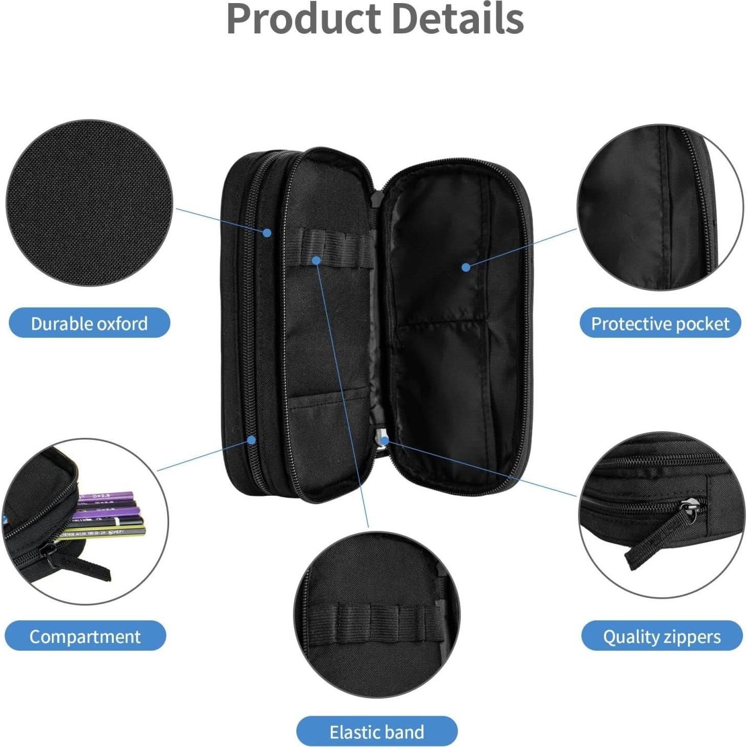 Estuche de Lápices Deportivo YIJIUWKIS Fútbol 21x10.5x5cm