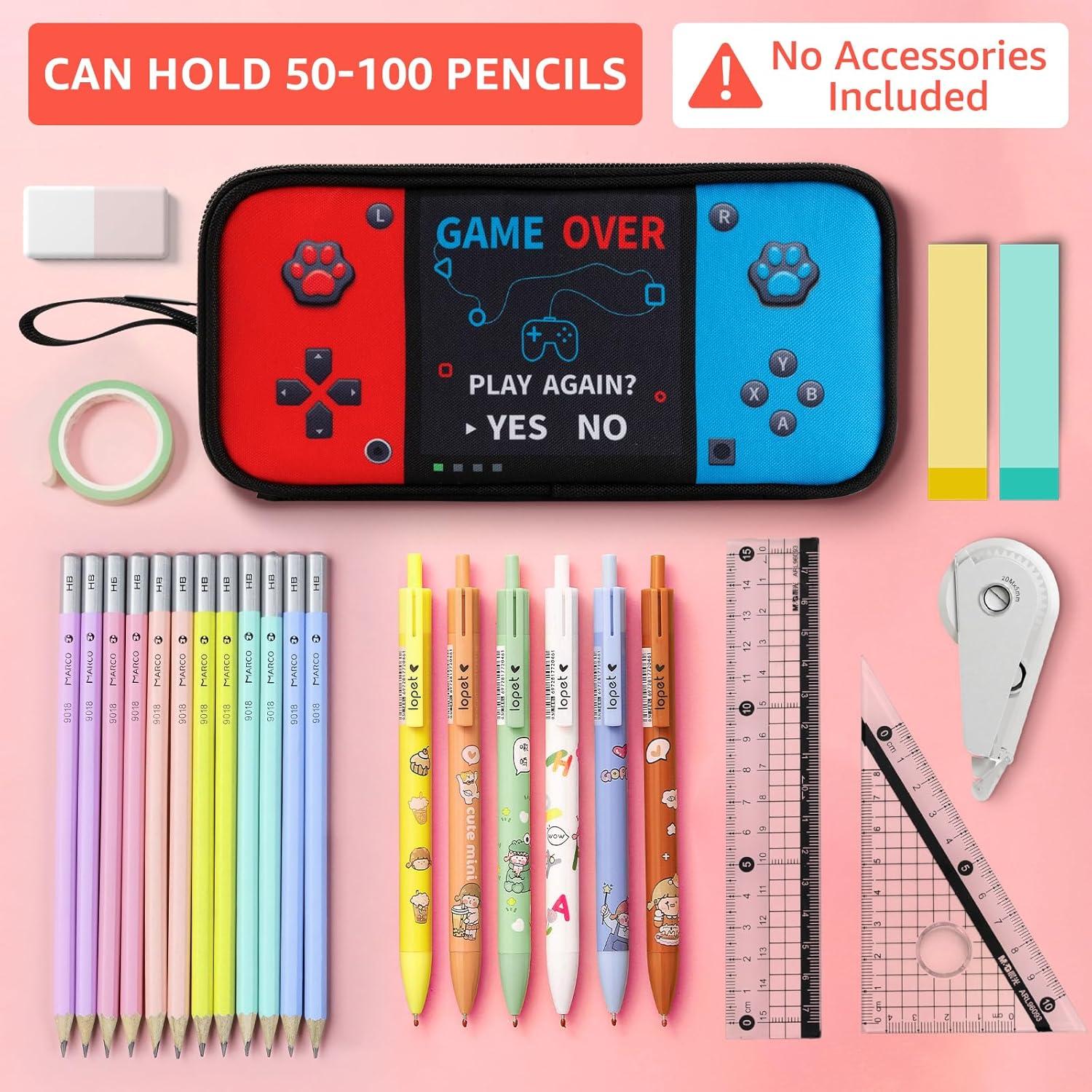 Estuche de Lápices Easozoom Grande 23.6x11.4cm 3 Compartimentos