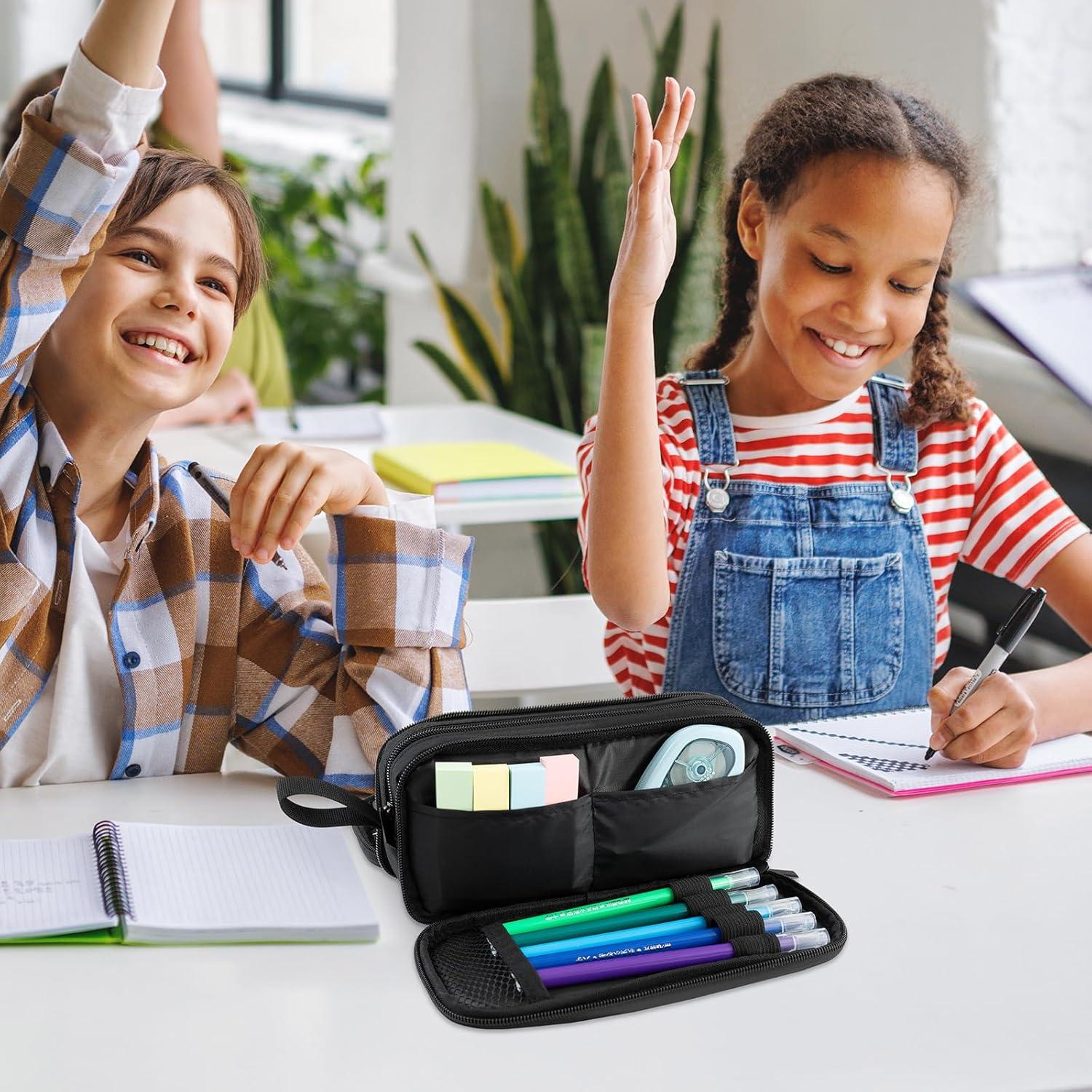 Estuche de Lápices Easozoom Grande 23.6x11.4cm 3 Compartimentos