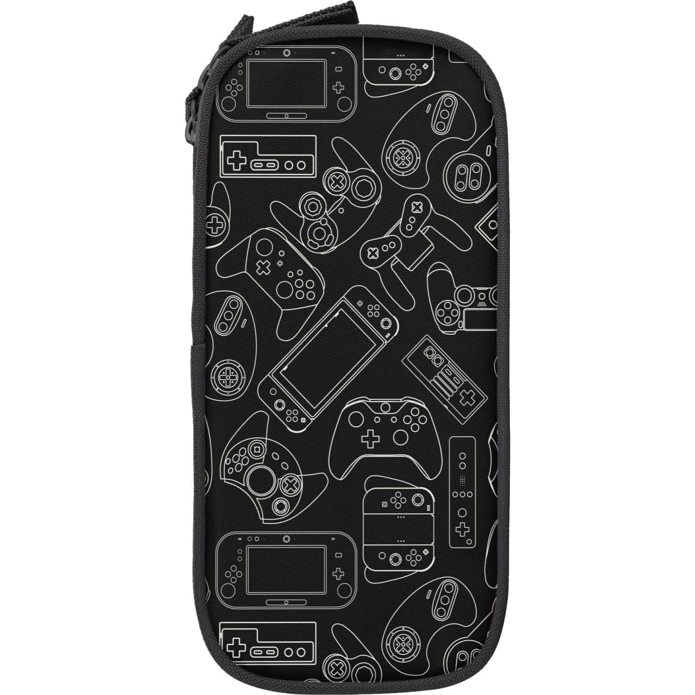 Estuche de Lápices Perinsto Negro Gran Capacidad Multiuso