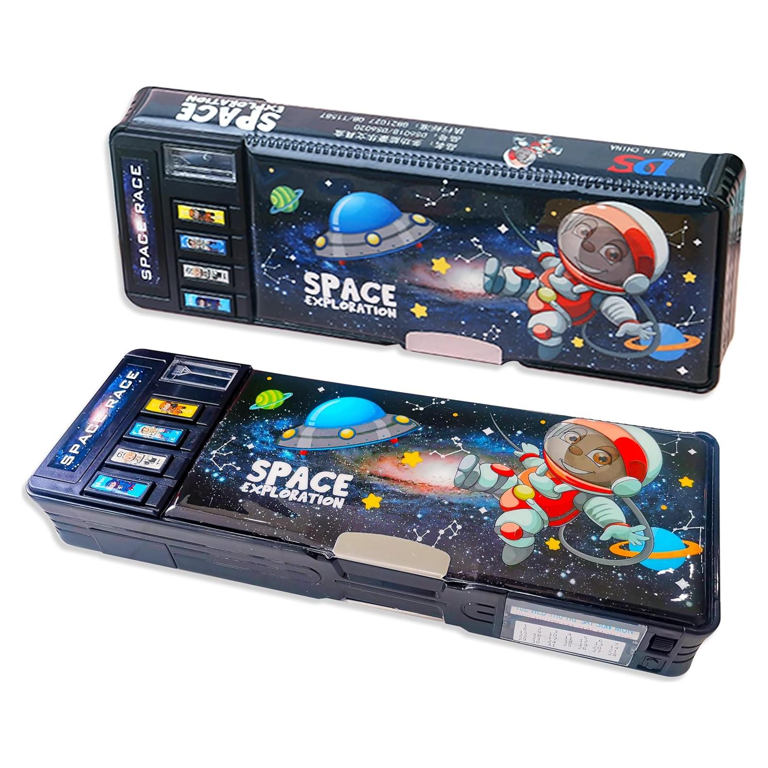 Estuche Multifuncional Ristpal DM-P01 con Cerradura y Compartimentos