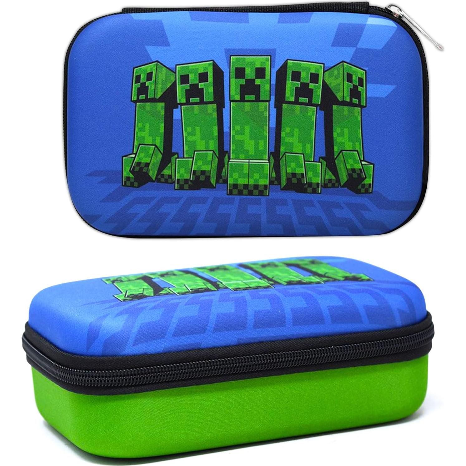 Conjunto de Suministros Escolares Minecraft - Estuche y Cuadernos