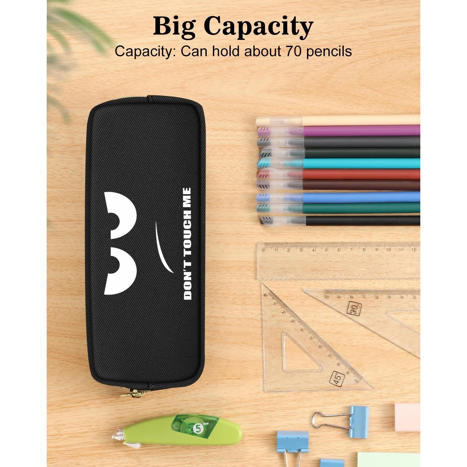 Estuche de Lápices FINPAC Negro Gran Capacidad 20.5x8.5x6cm