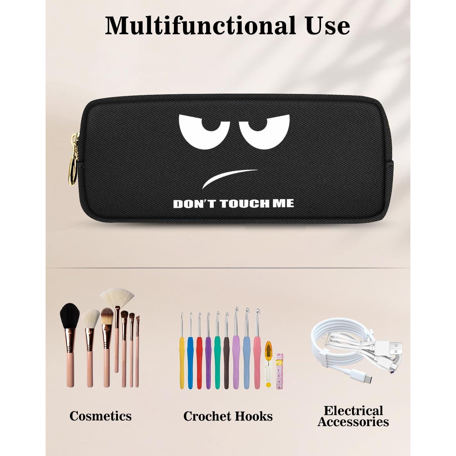 Estuche de Lápices FINPAC Negro Gran Capacidad 20.5x8.5x6cm