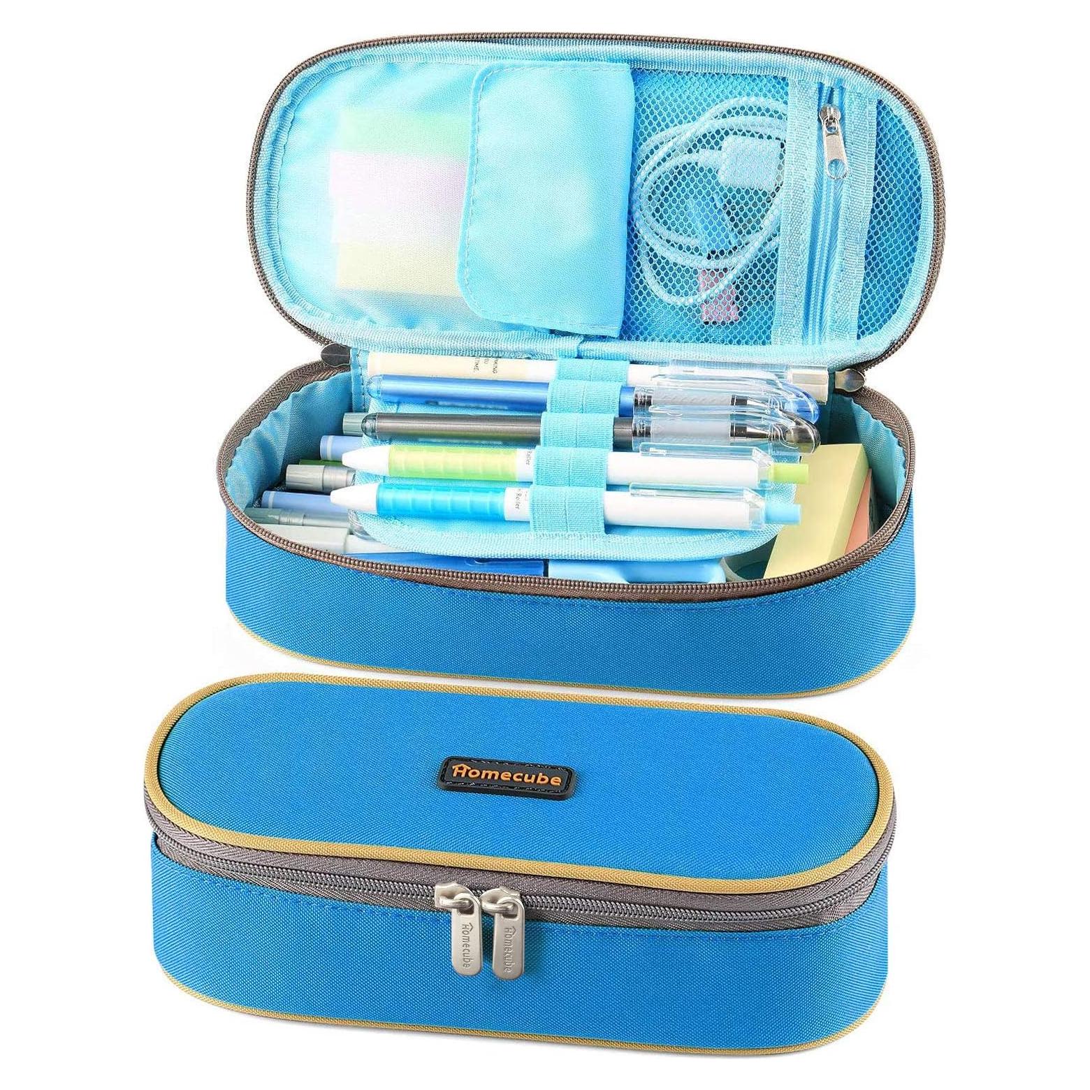 Estuche de Lápices Homecube Yali Azul Gran Capacidad