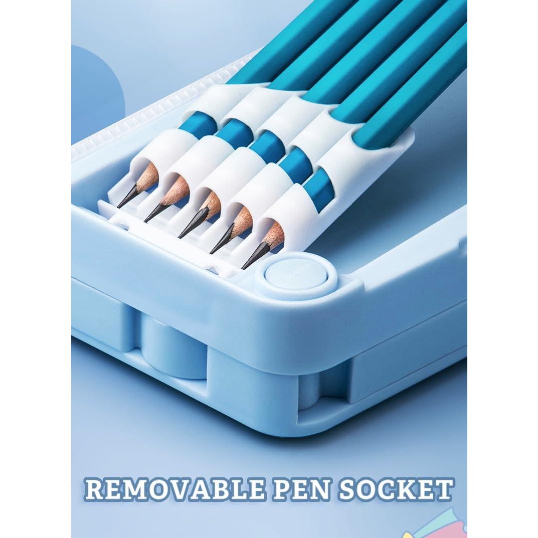 Estuche de lápices multifuncional FEWOFJ Nave Espacial 24.99x9.00cm